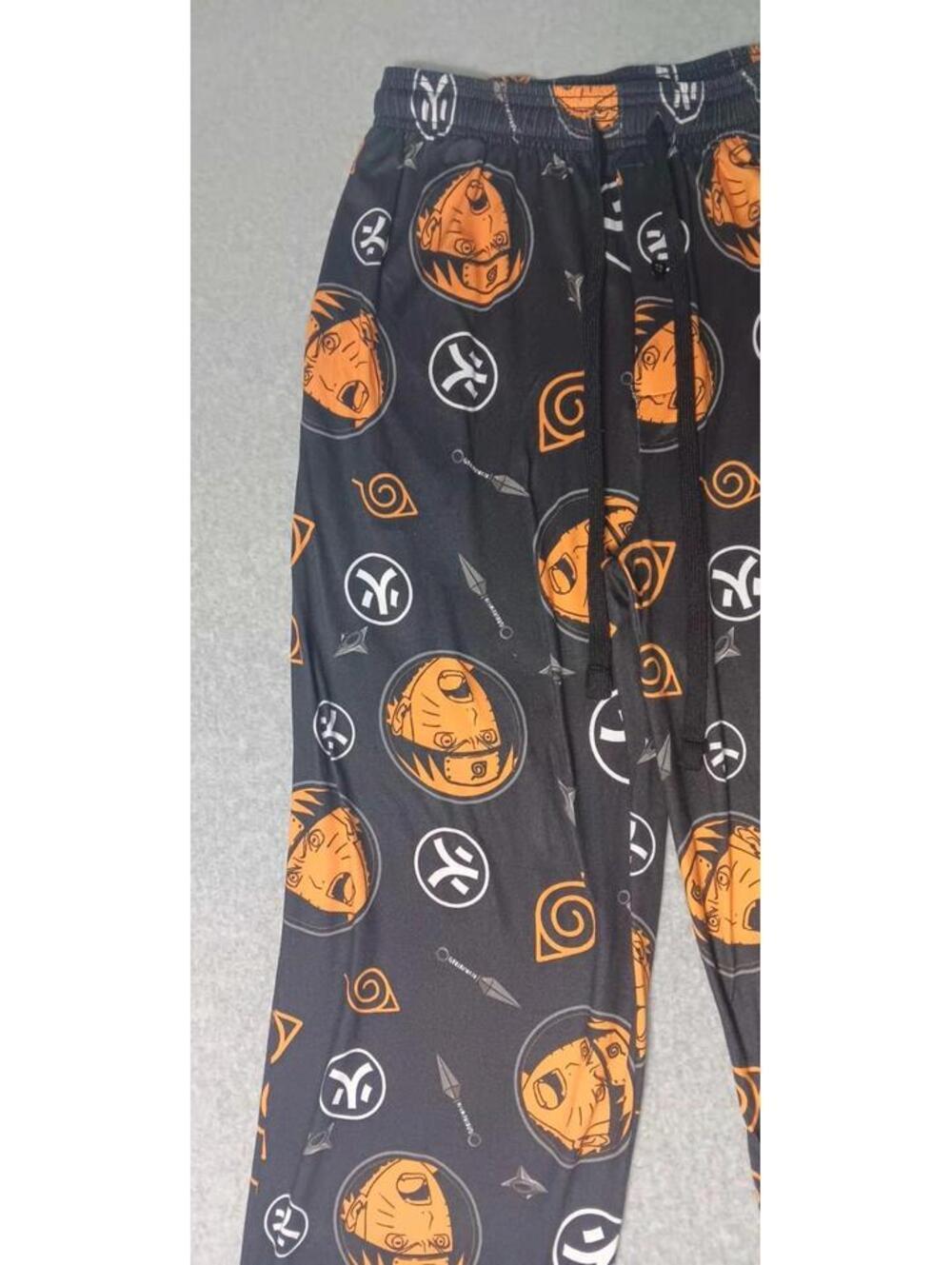 Naruto Shippuden Pajama Sleep Pants Mens Size Small Multicolor all-over print... - Picture 5 of 12